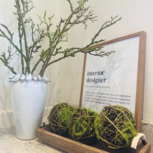 Small Moss Twig Ball