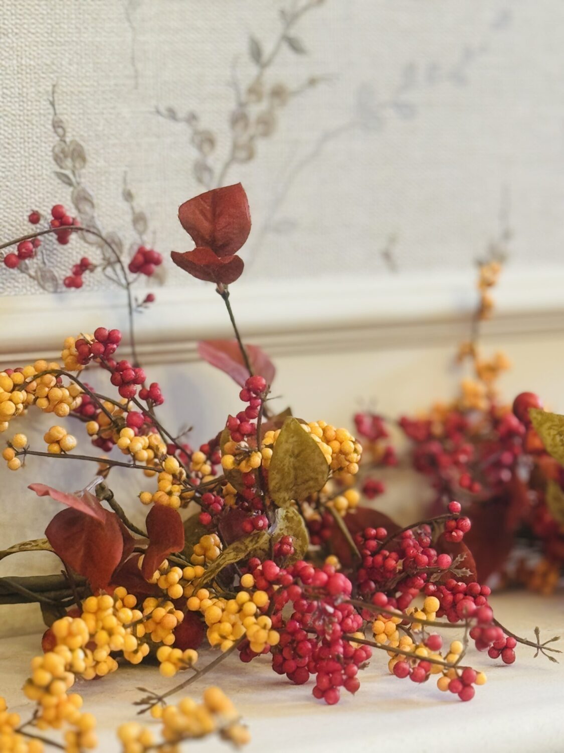 Berries and Leaves Garland