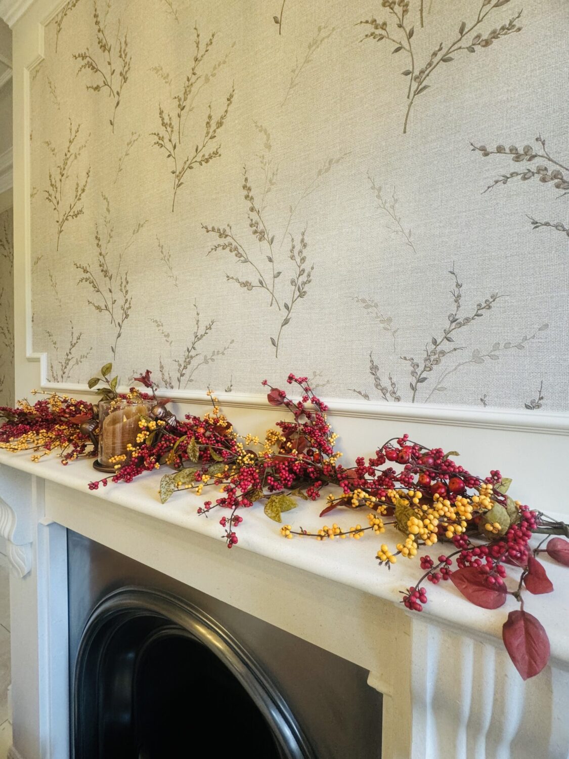 Amanda Rodea Luxury Homewares Faux Flowers Halloween Pumpkins Autumn