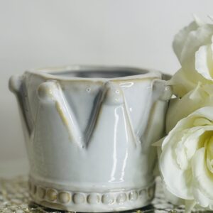Ceramic Crown Planter