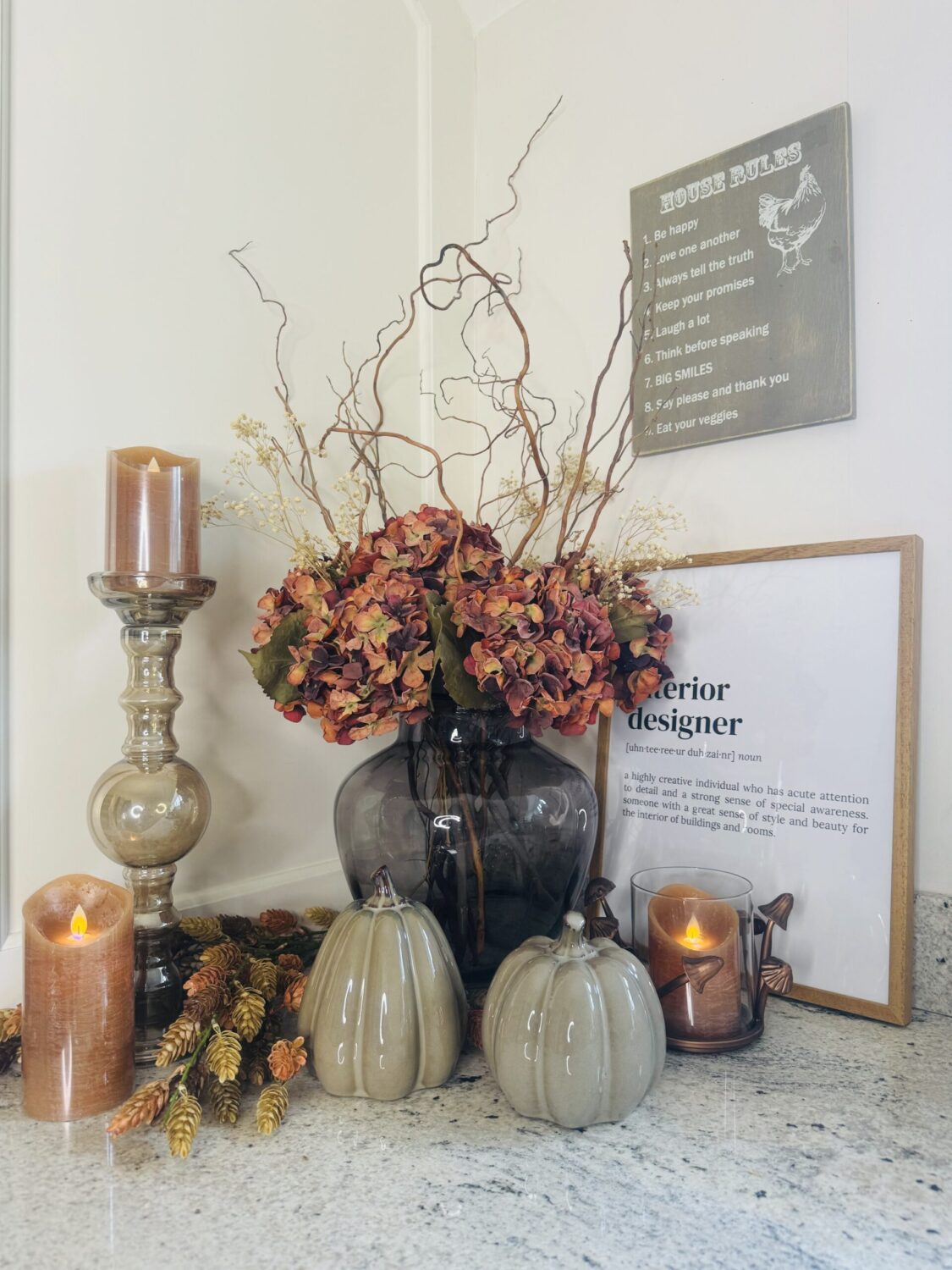Flickering Candle Set