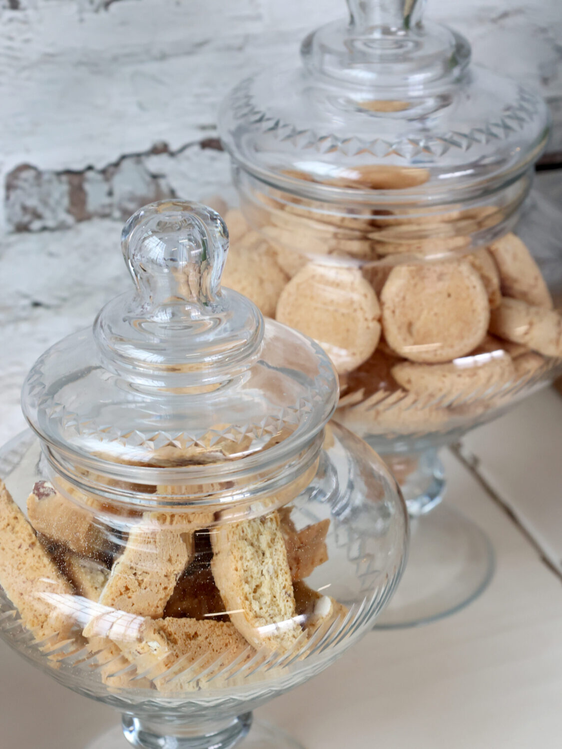 Small Vintage Style Glass Jar
