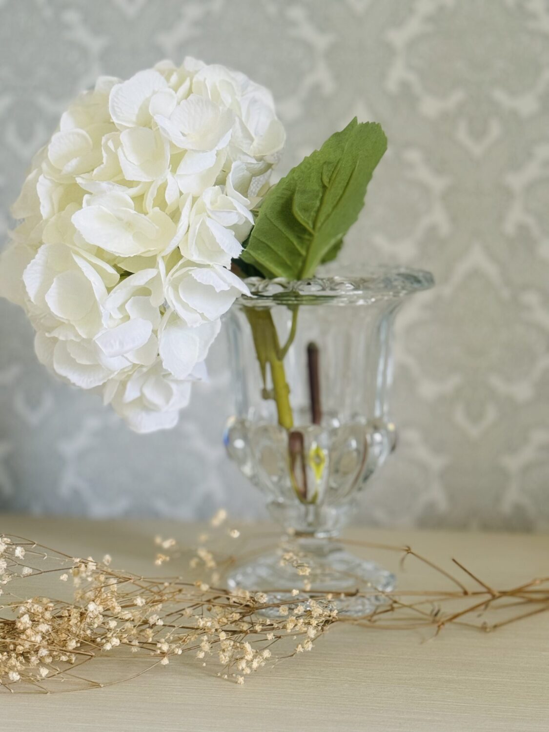 Glass Urn Vase