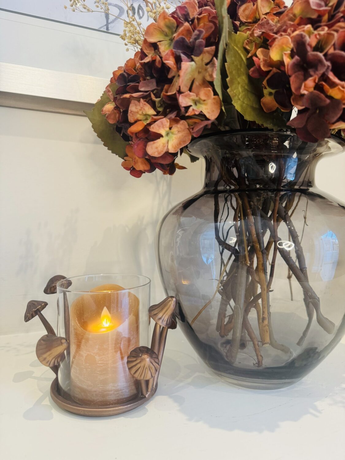 Toadstool Candle Holder