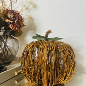 Amanda Rodea Luxury Homewares Faux Flowers Halloween Pumpkins Autumn