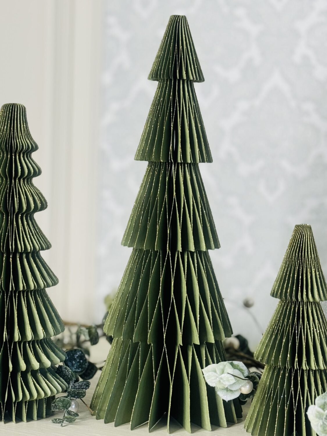 Set of 3 Oliver Honeycomb Paper Trees