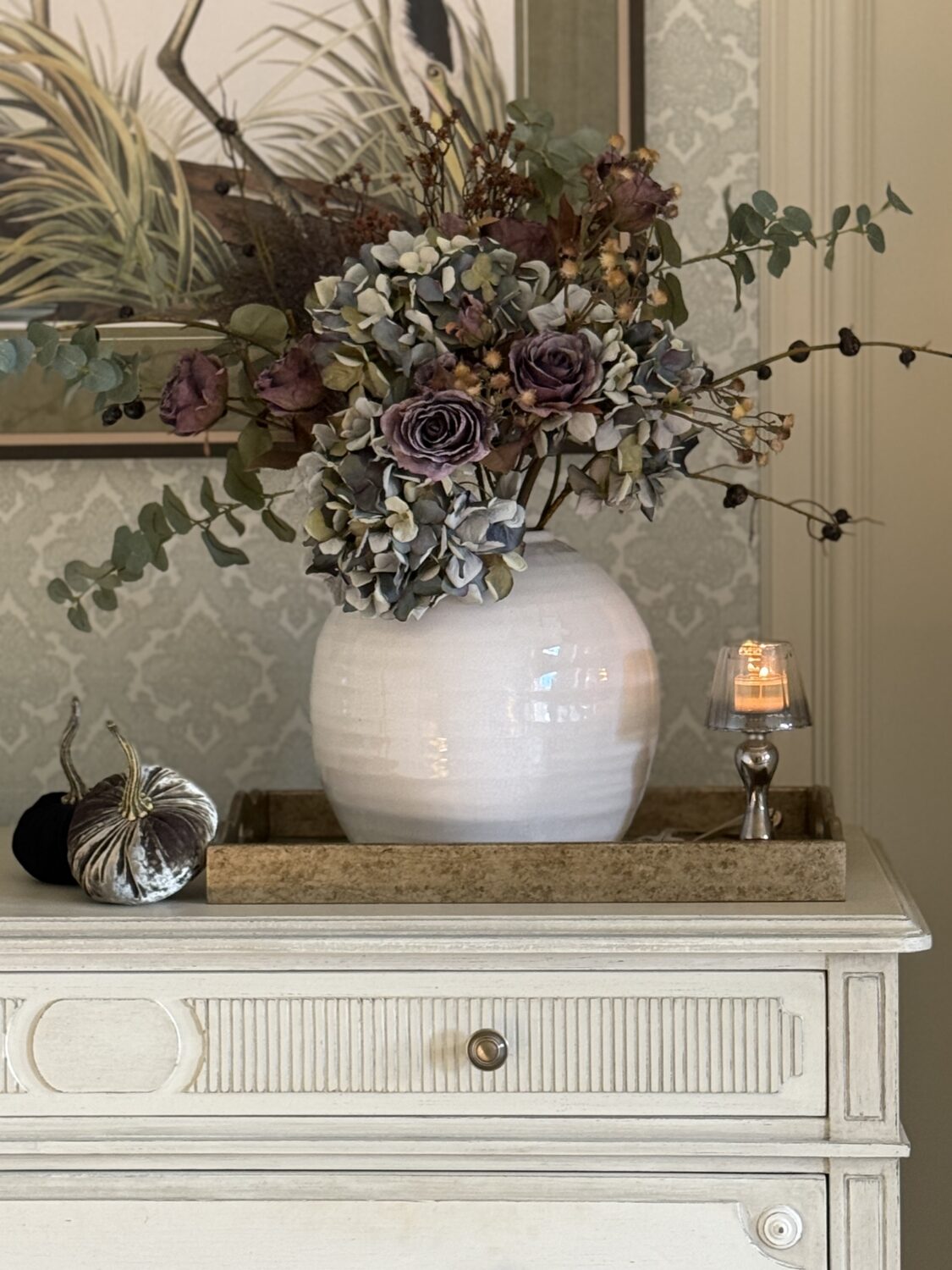 Vintage Mulberry Bouquet