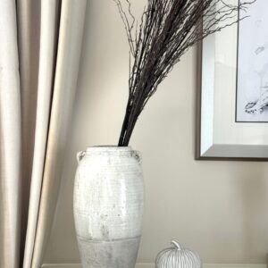Two-Toned Glazed Ceramic Vase